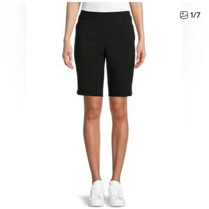 Time and Tru Millennium Bermuda size Large 12-14 black